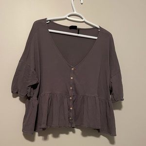 Urban Outfitters Ofu Lainey Lounge Top Size Medium